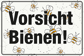 Vorsicht Bienen! Bienendesign